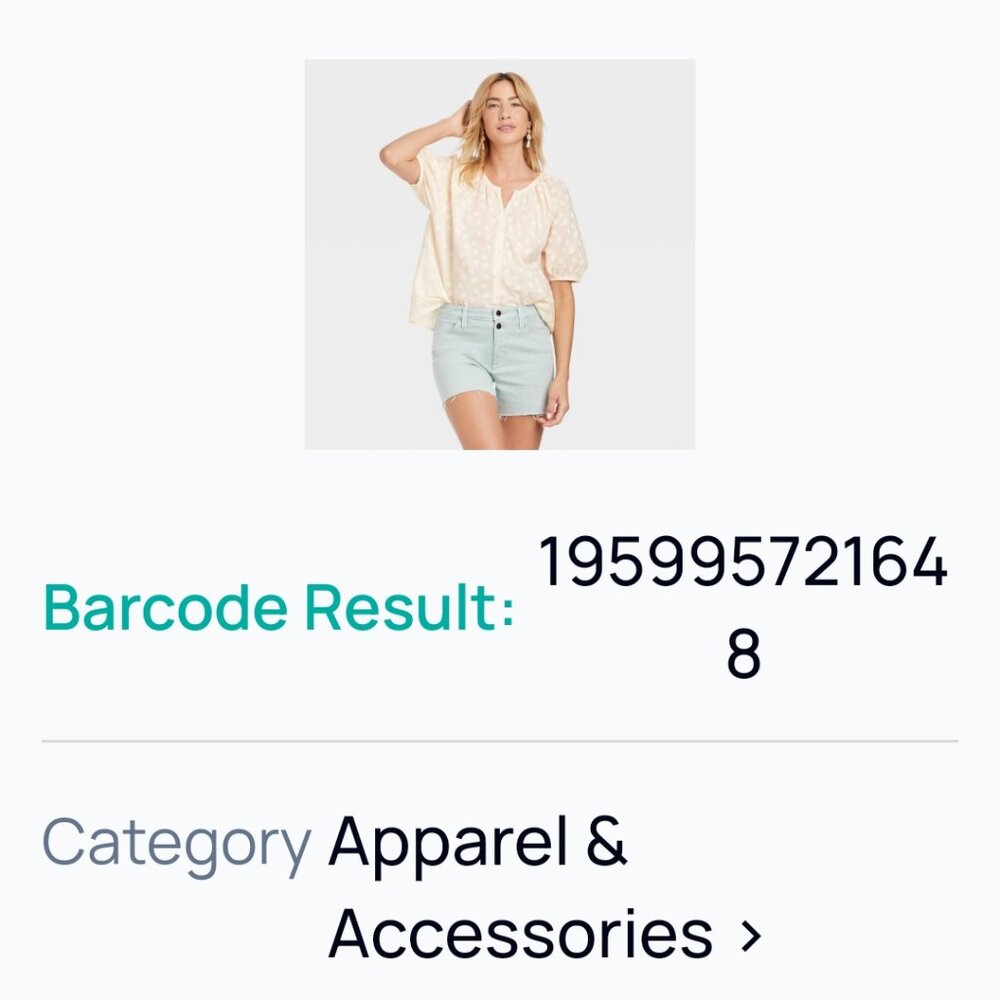 Women's short sleeve blouse